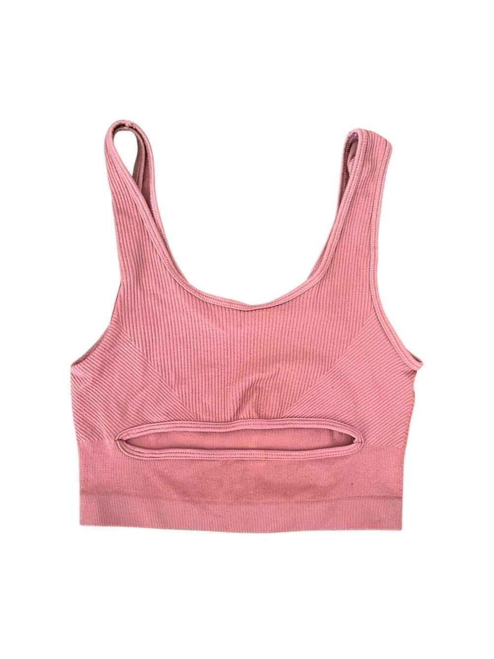 Urban Outfitters Rose Cutout Cropped Tank XS/Small